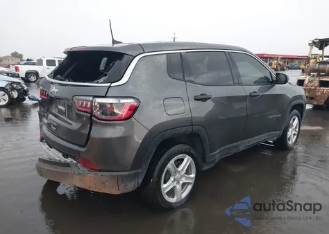 2023 Jeep Compass Sport 4X4 из США, поврежденный, VIN 3C4NJDAN4PT573033